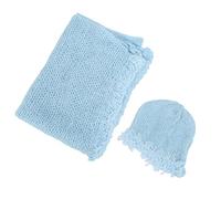 Hztyyier Photography AP Has and Active Set Set Page and Ammrartage Baby Photography Strops Kit Intermediate for the True Growth of the Baby Ideal for - or Girl (Hat + wrap)