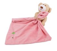 Hztyyier Plush Baby Security Blanket Soft Sooth Toy for Newborns, Promotes Happiness and Permanent Sleep (Roseate)