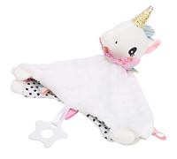 Hztyyier Plush Comforting Toy for Baby 0-36 Months Old, Calm Down and Appease The Towel for Good Sleep (White)
