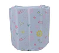 Hztyyier Portable Foldable Ice Hot Bathtub Comfortable for Adults Kids at Home 7 Layer Insulated Freestanding PVC Winter Soaking Tub (70cm)