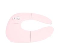 Hztyyier Portable Foldable Potty Cover for Toddler Travel, Slip Resistant Suction Cup Toilet Training Baby Folding Potty, PP Material, Cute Cartoon Design (Pink)