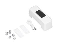 Hztyyier Smart Touchless Toilet Flusher Sensor Automatic Toilet Flusher Waterproof Fits Home and Public Toilet Use (White)