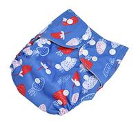 Hztyyier Washable and Breathable Baby Cloth Diapers, Adjustable Size, No Water Leakage, Suitable for Babies Weighing 2.6-15 Kg (ES074-EF405)