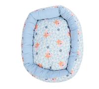Hztyyier Washable Dog Bed, Soft Comfortable Pet Sofa Cushion with Cooling Mat, Removable Multifunctional Design for Small Dogs Cats All Seasons (L)