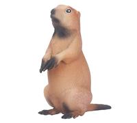 Hztyyier Wild Animal Figurine Groundhog Sculpture, Simulation Plastic Statue for Children's Learning, Educational Home Decor (PL127-1010)