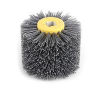 Hztyyier Wire Wheel Brush Drawing Burnishing Polishing Wheel 120 Grit