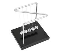 Hztyyier Z Type Newton's Cradle Balance Balls Home Office Decorative Swinging Magnetic Balls Pendulum Balls Steel Ball Desk Toy Crafts