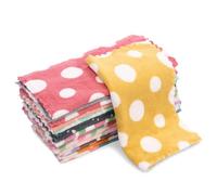 HZUIZXYO 16Pcs kitchen dish cloths floral,Square Shape Cleaning Cloths Reusable Cleaning Rags Assorted Style Washable Absorbent Rags for Counter Sink Cookware & Car Window