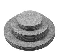 HZUIZXYO 84/144 Pcs Felt Plate Dividers, Felt Plate Separators Dinner Plate Reusable Dish Separators Dish Protectors China Protectors Separators Pot Protectors for Protecting (84 Pcs)