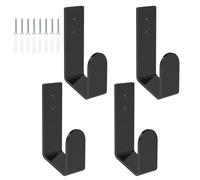 HZUIZXYO Championship Belt Wall Mount Display Holder,4Pcs Universal Display Stands Rack with Screw,Wrestling Belt Wall Mounted Organizer for Wrestling Title Belts,Secure Racks