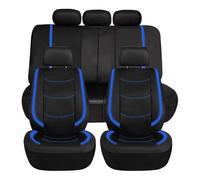 HZXCDRV Car Seat Cover Sets for Renault Master 2010-2025, Full Set Front and Rear Seat Protectors, Auto Breathable Seat Covers Cushions,B