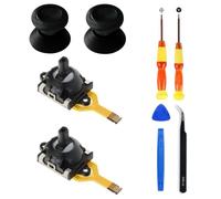 Hzxkqmil Joysticks for ASUS ROG Ally Handheld Console, Joystick Replacement Analog Stick Module Accessories with Custom Thumbsticks Repair Kit for ROG Ally