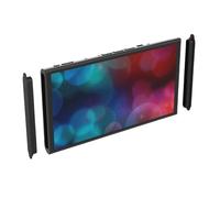 Hzxkqmil Silicone Dust Proof Plugs for Nintendo Switch 2 (2025), Soft Dust Plugs Dust Prevention Cover Console Side Decorative Strip for Switch 2, Black