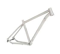 HZXQCVB 27.5/29er Mountain Bike Frame 15.5/17/19" Hardtail Titanium Alloy Disc Brake Frame 12x142mm Thru Axle Internal Routing BSA BB68mm(17x29in)