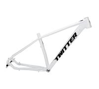 HZXQCVB 27.5 29er Mountain Bikes Frame 15''/17''/19'' Aluminum Alloy Hardtail XC Frame Disc Brake BOOST Thru Axle 12x148mm Internal Routing(White,17x29'')