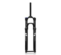 HZXQCVB Mountain Bike Suspension Fork 27.5/29inch Travel 120mm 1-1/8" Straight/Tapered Tube 15x110mm Thru Axle Boost Bike Front Fork Rebound Damping Disc Brake Manual Lockout(Straight,27.5IN)