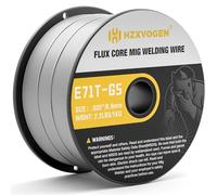HZXVOGEN Flux Core 0.9MM Welding Wire Gasless Mig Wire Gasless Flux Cored Mig Wire E71T-GS