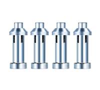 HZY Soldering Helping Hand 4Pcs PCB Circuit Board Holder - Press-type Metal Magnetic Fixture Tower Spring Clamp PCB Holder Fixtute for Circuit Boards Electronic Repairing Soldering Desoldering Rework