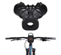 Hzycwgone Bike Handlebar Mount for JBL Clip 5/Clip 4 Portable Bluetooth Speaker,Bicycle/Motor/Scooter/ATV/Golf Cart/Boat Rail Bracket Holder Adapter for JBL Clip 5/Clip 4(Black)