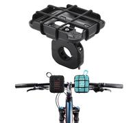 Hzycwgone Bike Handlebar Mount for JBL Go 4/Go 3/Go 2 Portable Bluetooth Speaker,Bicycle/Motor/Scooter/Golf Cart/Boat Rail Bracket Holder Adapter for JBL Go 4/Go 3/Go 2(Black)