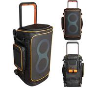 Hzycwgone Carry Case Portable Tote Bag Travel Rugged Cover for JBL PartyBox 520 Wireless Bluetooth Party Speaker,Microphone,Tripod & Accessories,Black