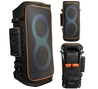 Hzycwgone Carry Case Portable Tote Bag Travel Rugged Cover for JBL PartyBox 710 Portable Party Speaker,Microphone,Stand & Accessories,Black