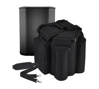 Hzycwgone Carrying Case for Bose S1 Pro/S1 Pro+ Portable Bluetooth Speaker System, S1 Pro Travel Shoulder Bag w/Extra Pockets for Microphone,Charger,Cable,Accessories Cover (Black)
