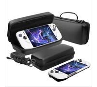 Hzycwgone Carrying Case Travel Cover for 8" Gaming Handheld Console, Black | Hard Shell Stand Storgae Bag for Lenovo Legion Go S/Go//Go Gen 2 / MSI Claw 8 AI+/ 8 AI+ Polar Tempest, Accessories Pocket