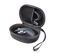 Hzycwgone Cover Case for Logitech MX Master 2/MX Master 2S/MX Master 3S/MX Master 3 Wireless Mouse,Mesh Bag for Cable,Accessories(Black)