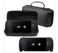 Hzycwgone Portable Carrying Case Travel Bag Protective Cover Stand Hard Shell for ROG Xbox Ally X /ROG Xbox Ally Gaming Handheld Console,Pocket for Power Cord,Game Cards,Accessories