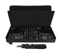 Hzycwgone Portable Carrying Travel Case Shoulder Bag Backpack for AlphaTheta DDJ-GRV6,for Pioneer DJ DDJ-FLX10/DDJ-1000SRT/DDJ-1000 DJ Controller,Headphones,Tablet,Cable,Charger,Accessories,Black