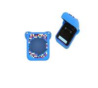 Hzycwgone Protective Silicone Case for Bitzee Interactive Toy Digital Pet,Travel Carrying Cute Skin Sleeve w/Lanyard for Bitzee Virtual Electronic Pets(Blue)
