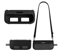 Hzycwgone Silicone Case for Bose SoundLink Flex 2nd Gen,Travel Cover Protective Skin Accessories Compatible with Bose SoundLink Flex 2nd Gen/Soundlink Flex Portable Bluetooth Speaker,Black