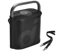 Hzycwgone Silicone Case for Soundcore Motion X500 Bluetooth Speaker,for Anker Soundcore Motion X500 Carrying Skin Shoulder Bag Accessories(Black)