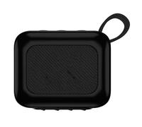 Hzycwgone Silicone Cover Case for JBL Go 4 Portable Speaker with Bluetooth,for JBL Go 4 Carrying Skin Sleeve Bag Accessories(Black)