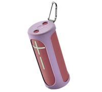 Hzycwgone Silicone Cover Case for Ultimate Ears Boom 4 Portable Waterproof Bluetooth Speaker,for UE Boom 4 Travel Protective Skin Shell Carrying Bag w/Carabiner(Purple Case)
