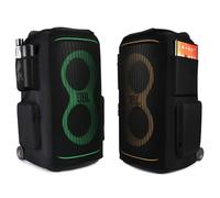Hzycwgone Travel Case Dust Cover for JBL Partybox 520 Wireless Bluetooth Party Speaker,Microphone & Accessories,Portable Protective Case Bag for JBL Partybox 520 Portable Speaker,Black