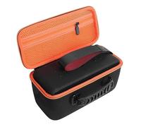 Hzycwgone Travel Case for Marshall Middleton II/Middleton Bluetooth Speaker,Hard EVA Carrying Cover Shoulder Bag w/Extra Mesh Pocket for Marshall Middleton 2 Cable,Accessories,Black Orange