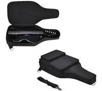 Hzycwgone Travel Case for PDP RIFFMASTER Wireless Guitar Controller,Portable Carry Cover Shoulder Bag Backpack Accessories for PDP RIFFMASTER PS5/PS4/Xbox Wireless Guitar Controller/Laptop/Cable,Black