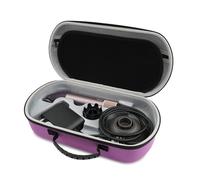 Hzycwgone Travel Case Storage Bag for Dyson Supersonic r Hair Dryer, Purple | Hard Portable Carrying Cover Storage Bag Organizer for Dyson Supersonic R Attachement & Accessories