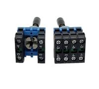 HZZGMANCAJ 1pc 22mm Joystick Switch Cross Rocker Master Switch HKC-622 2 direction momentary 2N/O HZZGMANCAJ