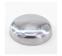 HZZGMANCAJ 89mm 3.5" O/D 304 Stainless Steel Hygiene grade Welding End Cap Homebrew Pipe Fitting