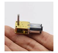 HZZGMANCAJ DC 3V 3.7V 5V 6V Slow Speed Worm N20 Full Metal Gearbox Gear Reduction electronic starter Long Shaft DIY Toy Car Model