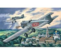 I-1(IL-400b), First Soviet Monoplane Fighter 1:72 Plastic Model Kit ICM