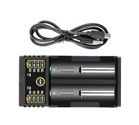 I 202 USB Ion Battery Charging Double Mode 18650 18490 18350 Protection Battery Portable ABS Lithium
