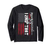 I 2nd That Second Amendment Pro Gun American Flag Patriotic Long Sleeve T-Shirt