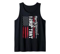 I 2nd That Second Amendment Pro Gun American Flag Patriotic Tank Top