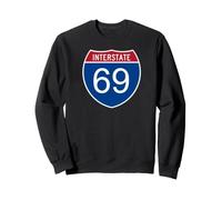 I-69 Interstate Road Trip Travel Souvenir - Interstate 69 Sweatshirt