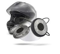 IASUS Premium Audio Motorcycle Helmet Speakers Work with Most Helmet Comms with earbud ports - The XSound 3 Drop In Helmet Headphones Speaker Kit Includes Accessories for a Quick Install