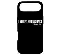 I Accept No Feedback Sound Guy Shirt Funny Sound Engineer Case for iPhone Air